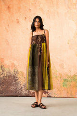 Nerissa Dress with Meadow Shirt - Two-Piece Set - Mizyana