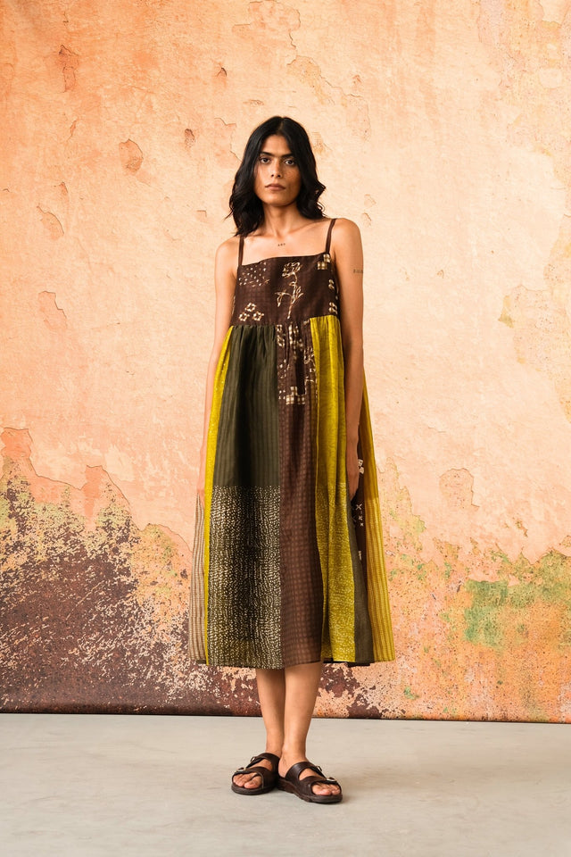Nerissa Dress with Meadow Shirt - Two-Piece Set - Mizyana