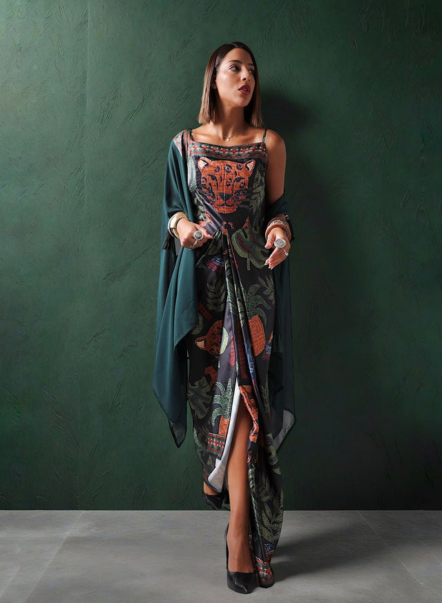 Nimra Cape set - Two-Piece Set - Mizyana