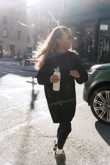Nina Sweater dress - Black - Dress - Mizyana