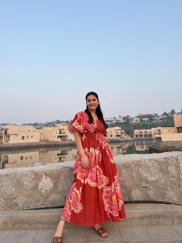 Nirvana Dress in Bubbly Spritz Dress - Dress - Mizyana