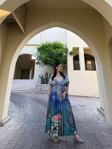 Nirvana Dress in Capri Coast Print - Dress - Mizyana