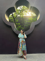Nirvana Dress in Casa Parade print - Dress - Mizyana