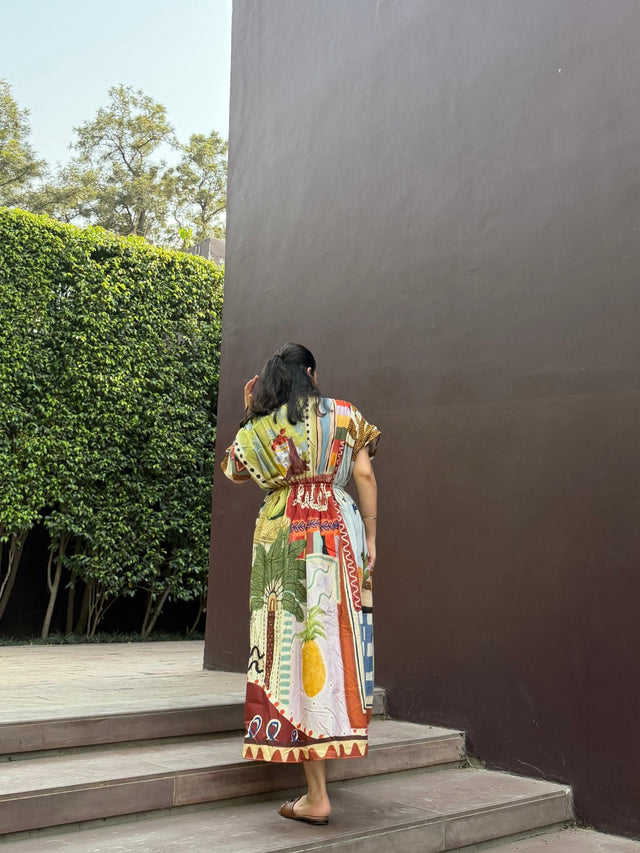 Nirvana Dress in Encanto print - Dress - Mizyana