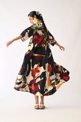 Noir Mayflower Dress - Dress - Mizyana