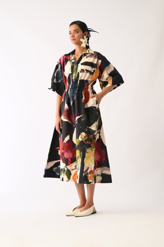 Noir Poem Dress - Dress - Mizyana