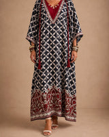 Noor Printed Kaftan Set - Kaftan - Mizyana