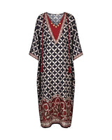 Noor Printed Kaftan Set - Kaftan - Mizyana