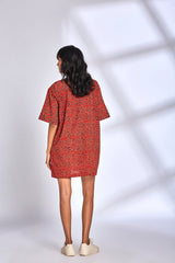 Oasis Red Dress - Dress - Mizyana