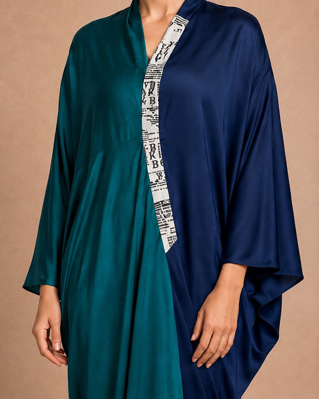 Ombre Double Shade Kaftan - Kaftan - Mizyana