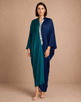 Ombre Double Shade Kaftan - Kaftan - Mizyana