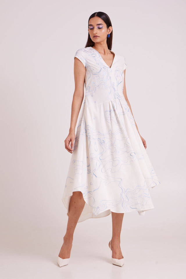 Perito - Drift Midi Dress - Dress - Mizyana