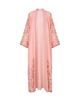 Petal Digital Print Cotton Abaya - Abaya - Mizyana