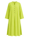 Placket Linen Tunic - Tunic - Mizyana