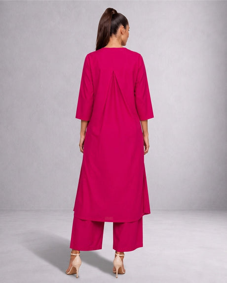 Placket Linen Tunic - Tunic - Mizyana