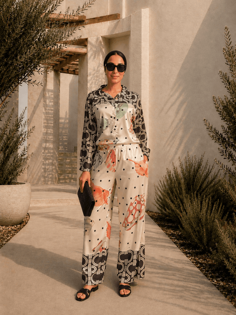 Polka Shells Blouse - Blouse - Mizyana