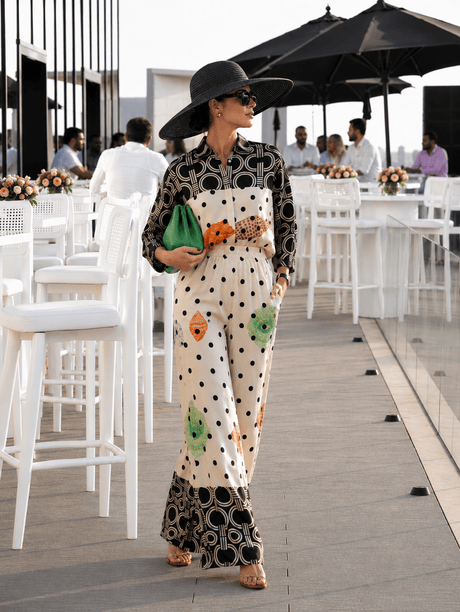 Polka Shells Pants - Trousers - Mizyana