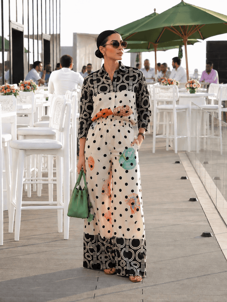 Polka Shells Pants - Trousers - Mizyana
