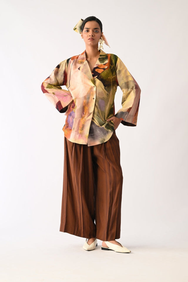 Pollen Psyflora Shirt - Shirt - Mizyana
