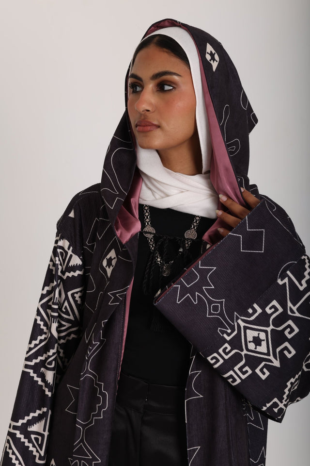 QOMOR Kaftan Velvet - Kaftan - Mizyana