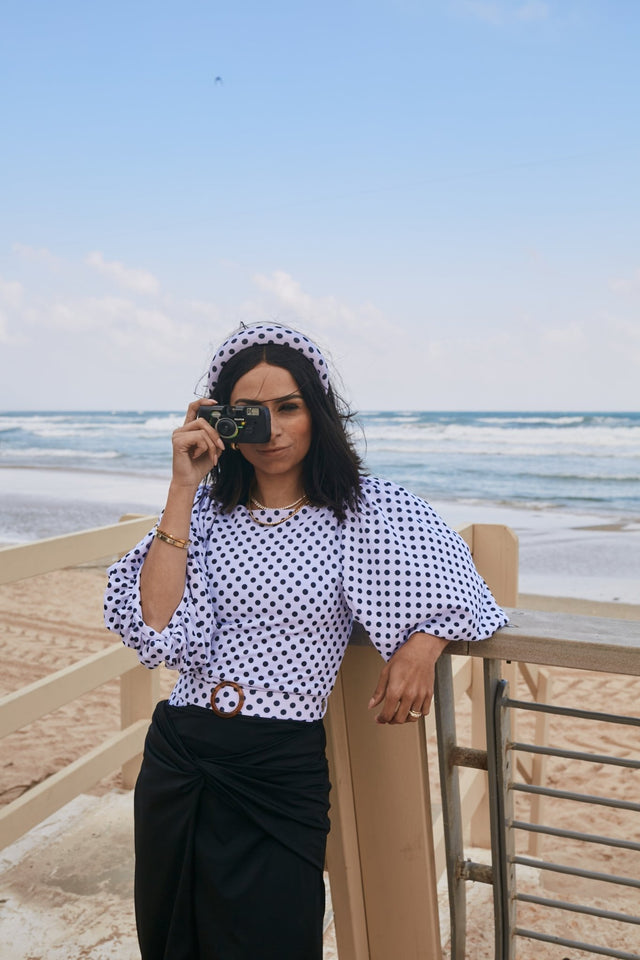 Rachelle swim set with Lia skirt - Polka dots - Swim Set - Mizyana