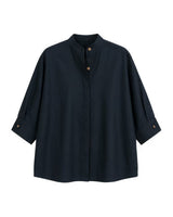 Ret Oversized Cotton Shirt - Shirt - Mizyana