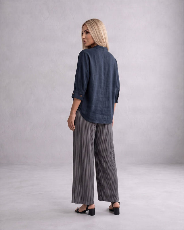 Ret Oversized Cotton Shirt - Shirt - Mizyana
