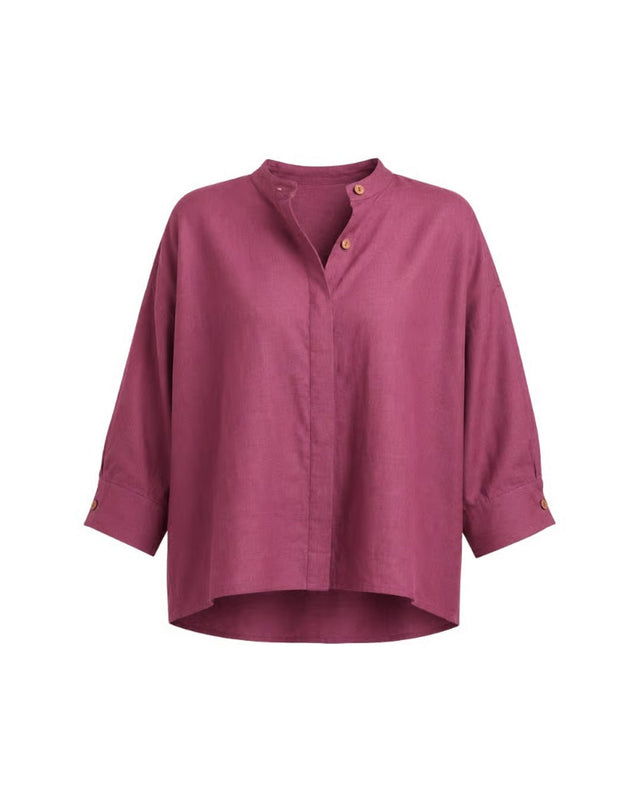 Ret Oversized Cotton Shirt - Shirt - Mizyana