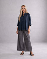 Ret Oversized Cotton Shirt - Shirt - Mizyana