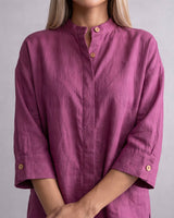 Ret Oversized Cotton Shirt - Shirt - Mizyana