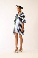 Revolt RB Trench Aline Short Appliqu√© Dress - Dress - Mizyana