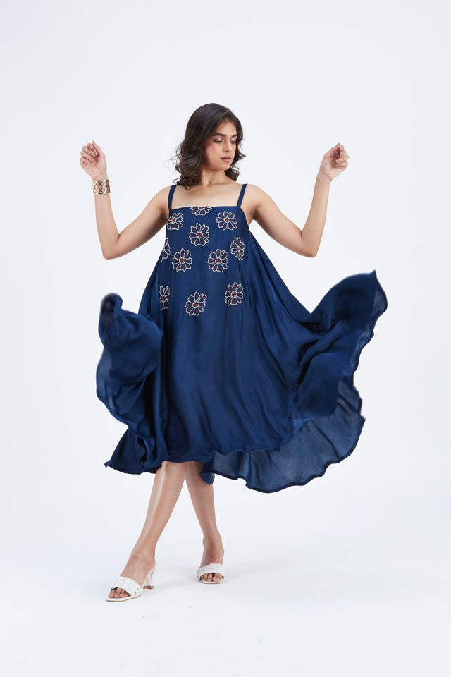 Reya Indigo dress - Dress - Mizyana