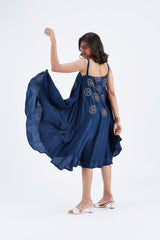 Reya Indigo dress - Dress - Mizyana