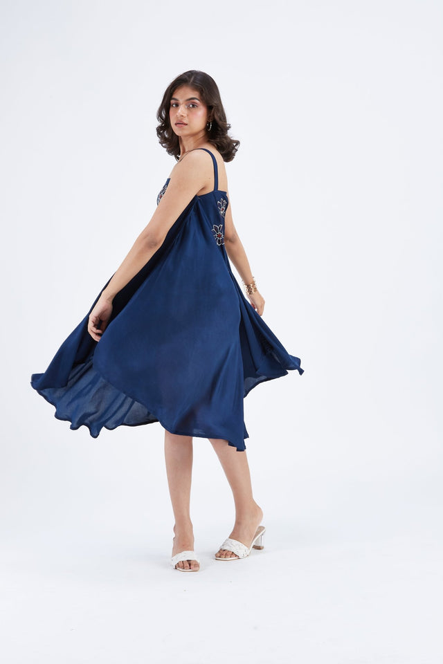 Reya Indigo dress - Dress - Mizyana
