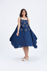 Reya Indigo dress - Dress - Mizyana
