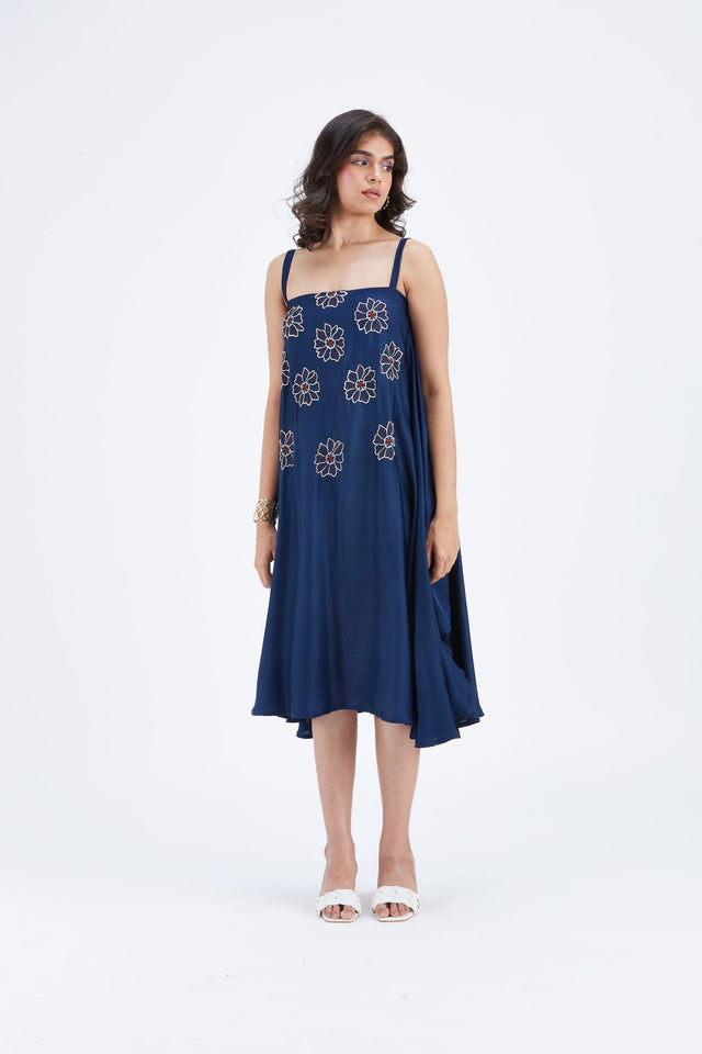 Reya Indigo dress - Dress - Mizyana
