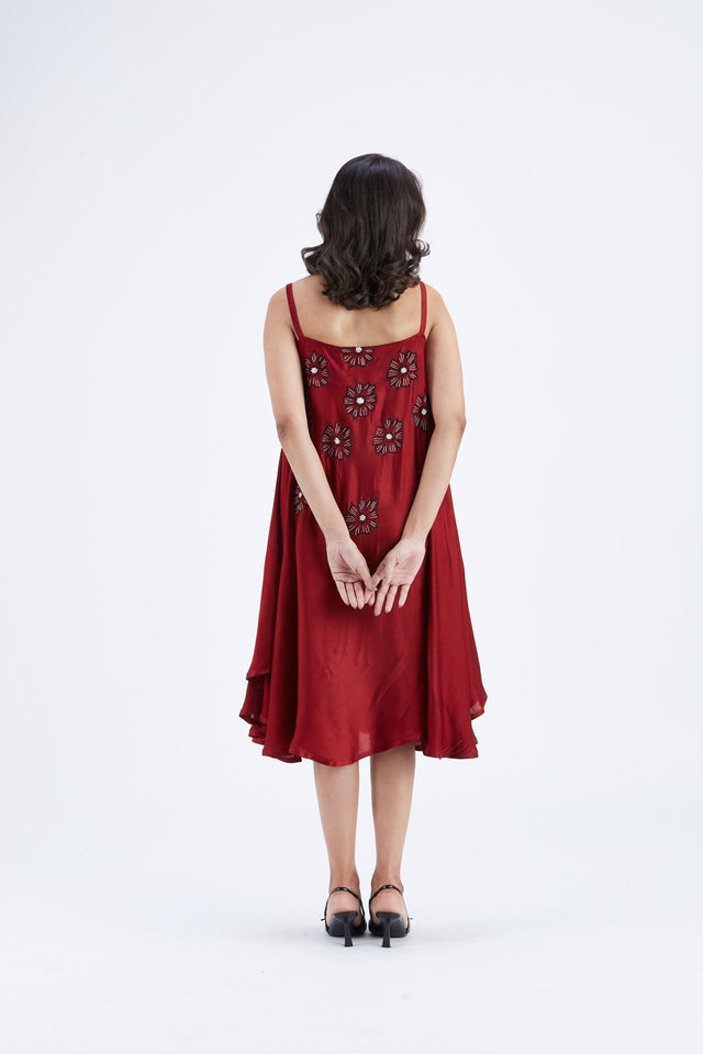 Reya Red dress - Dress - Mizyana