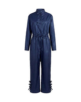 Ribbon Detail Modest Swim Jumpsuit - Swimsuit - Mizyana