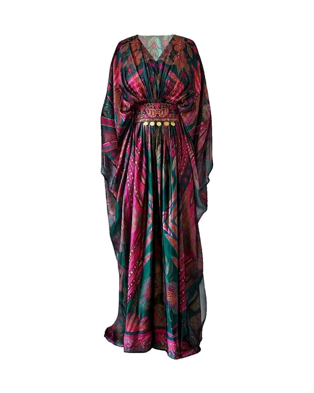 Risha Printed Kaftan - Kaftan - Mizyana
