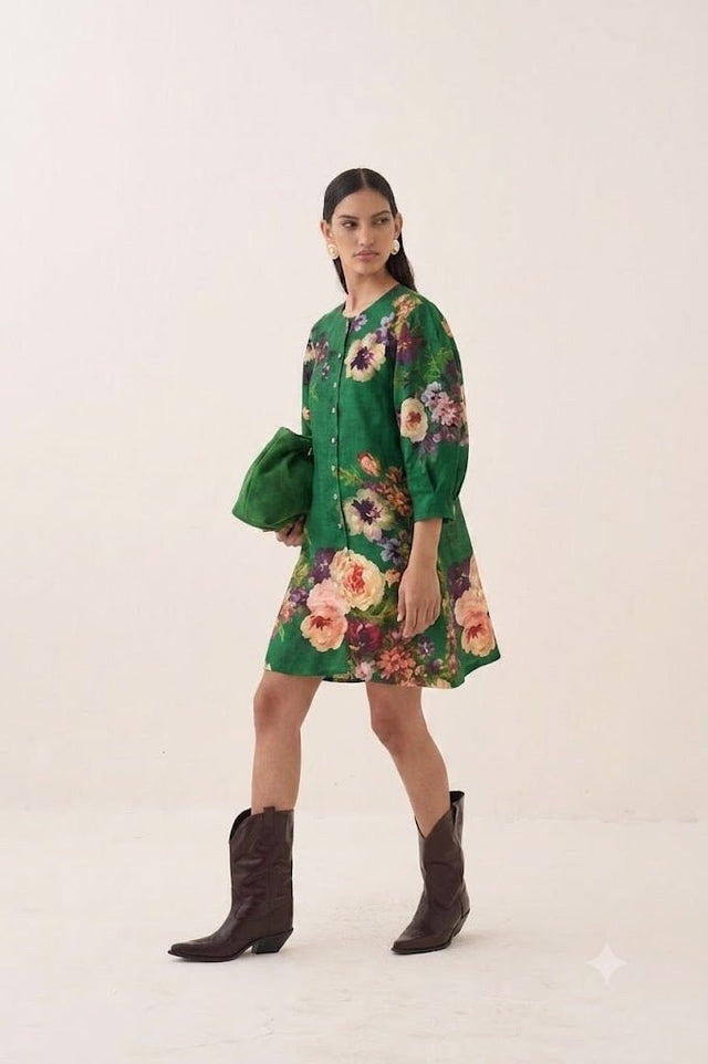 Rosarium Bubble Dress - Dress - Mizyana