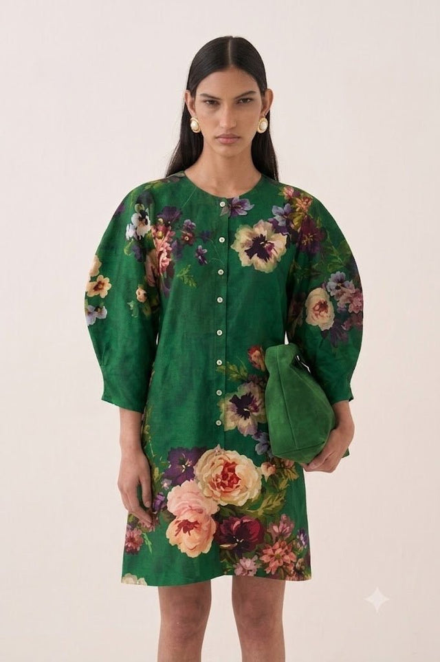 Rosarium Bubble Dress - Dress - Mizyana