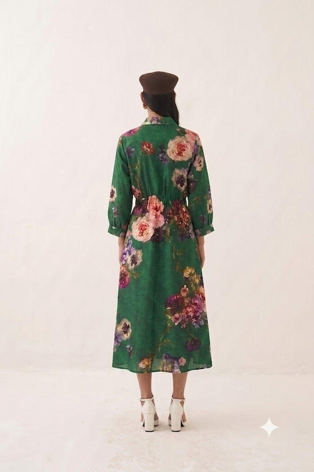 Rosarium Poem Dress - Dress - Mizyana