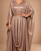 Rose Drama Drape Kaftan - Kaftan - Mizyana