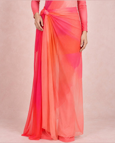 Rose Glow Waist Wrap - Swim Cover-Up - Mizyana