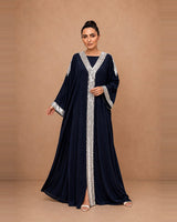 Royal Sequin Embellished Neckline Jalabiya - Jalabiya - Mizyana