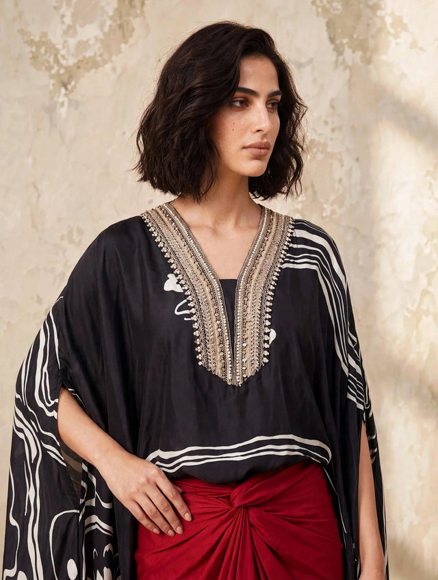 Ruby Drape skirt - Two-Piece Set - Mizyana