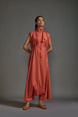 Rust Safari Sphara Jumpsuit - Jumpsuit - Mizyana