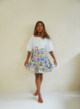 Saira Swim skirt - Floral - Swim Cover-Up - Mizyana