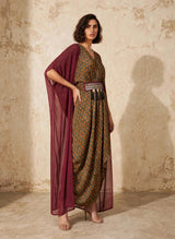 Sanabil cape Kaftan - Kaftan - Mizyana