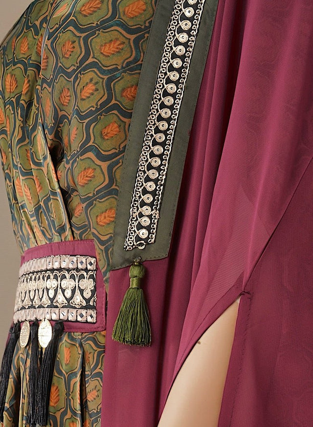 Sanabil cape Kaftan - Kaftan - Mizyana